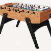Indoor freeplay football table model G-2000 with telescopic safety bars.